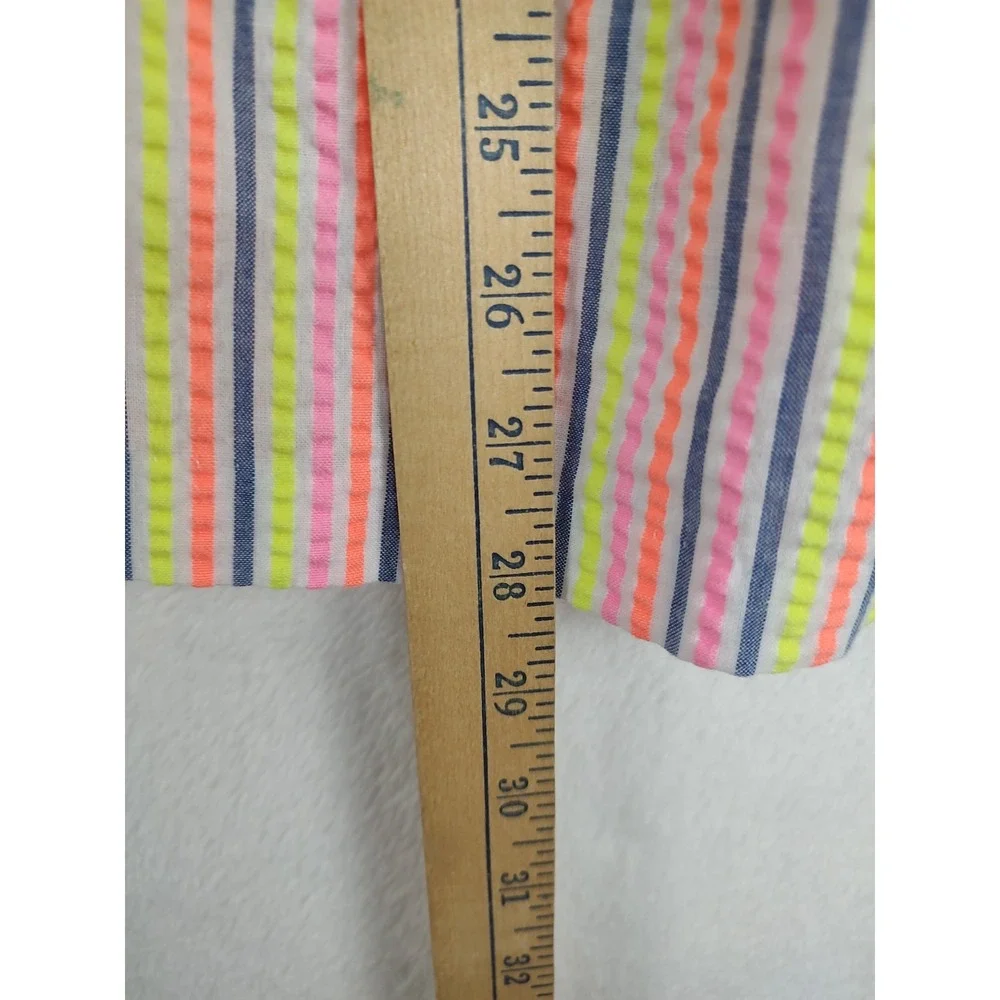 bonnie jean girls dress Size 6 Rainbow‎ Stripe Summer Sleeveless  Dress